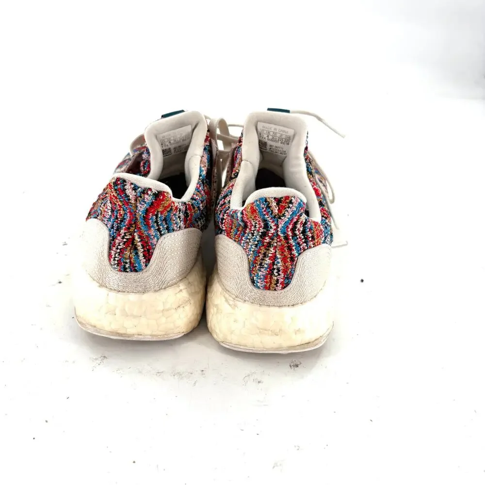 Adidas Ultra Boost Clima Missoni Sneakers 6 Womens 4.5 Mens Multi-Color Red Blue